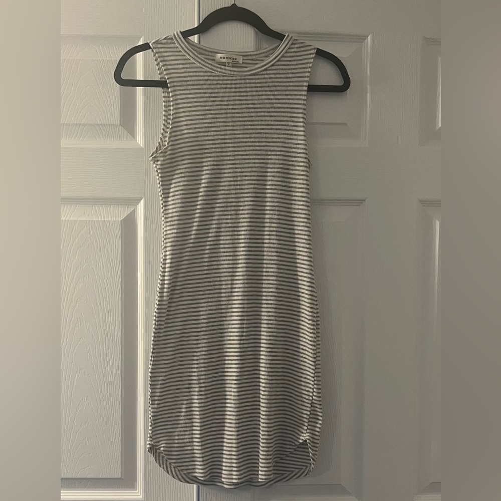 Monteau striped dress.  size:M